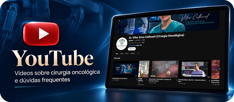 YouTube – Vídeos sobre cirurgia oncológica e dúvidas frequentes